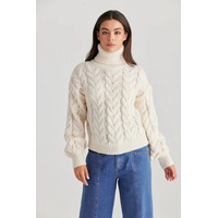 Daisy Says Stacie Knit - Off White