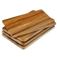 Davis & Waddell Acacia Serving Board Set 4 - Natural