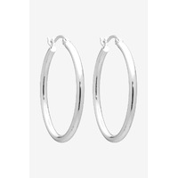 Liberte Erika Hoop Earrings - Silver