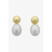 Liberte Cove Pearl Earrings - Gold