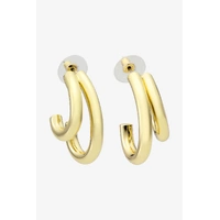 Liberte Neve Double Hoop Earring - Gold