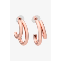 Liberte Neve Double Hoop Earring - Rose Gold