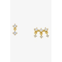 Liberte Gwen Crystal Earring - Gold