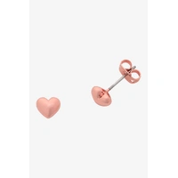 Liberte Winnie Heart Earring - Rose Gold