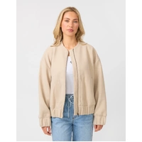 Sytella + Gemma Bomber Jacket - Oat