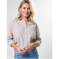 Stella + Gemma Essentials Shirt - Liquorice Stripe