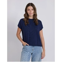 Stella + Gemma Gwen Tee - Navy