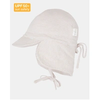 Toshi Flap Cap Baby - Peanut