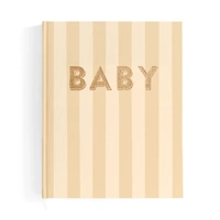 Fox & Fallow Baby Book - Coffee Stripe