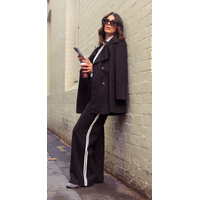 Feather + Noise Noah Wide Pant - Black Stripe
