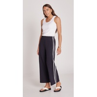 Feather + Noise Noah Cropped Pant - Navy Stripe