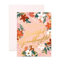 Fox & Fallow-Beautiful Granddaughter Card