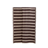 Amalfi Faye Throw - Brown & Natural