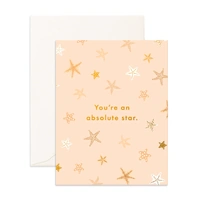 Fox & Fallow Absolute Starfish Greeting Card
