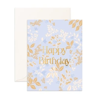Fox & Fallow Greeting Card - Birthday Cornflower