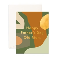 Fox & Fallow Father's Day Old Man Paint Greeting Card