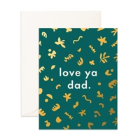 Fox & Fallow Love You Dad Fresco Greeting Card