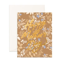 Fox & Fallow Mother's Day Holly Greeting Card