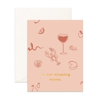 Fox & Fallow Amazing Mama Long Lunch Card