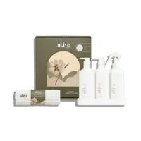Al.ive Body Kitchen Trio & Towel Gift Set - Lemon Myrtle & Honeydew