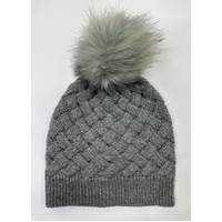 Holiday Cloudy Day Beanie - Grey Marle
