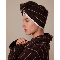Hommey Hair Wrap - Espresso