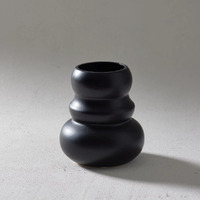 Indigo Love Collectors Klein Vase Small - Black