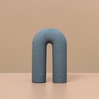 Indigo Love Collectors Halley Candlestand Large - Matt Black