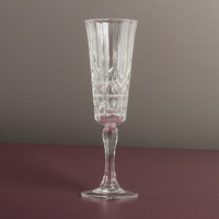 Indigo Love Collectors Pavilion Acrylic Champagne Flute - Clear