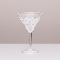 Indigo Love Collectors Flemington Acrylic Martini Glass - Clear