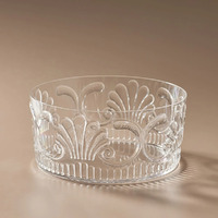 Indigo Love Collectors Flemington Acrylic Salad Bowl - Clear