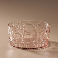 Indigo Love Collectors Flemington Acrylic Salad Bowl - Pale Pink