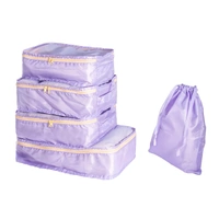 isGift Packing Cubes Fly With Me 5pcs Set - Lilac