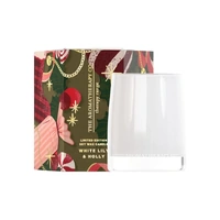 The Aromatherapy Co Therapy LE Candle 80g - White Lily & Holly
