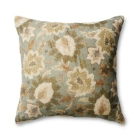 Ivory House Griffith Velvet Cushion 55cm - Olive