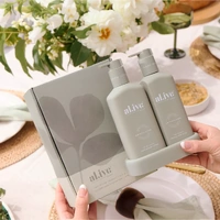 Al.ive Compact Bathroom Duo Wash + Lotion - Ivory Bloom