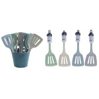 Zeal Classic Silicone Slotted Turners 4 Assorted Colours