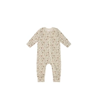 Jamie Kay Organic Cotton Reese Zip Onepiece - Charlie's Backyard