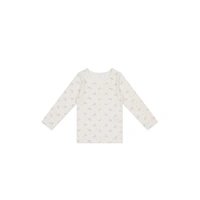 Jamie Kay Organic Cotton Long Sleeve Top - Thelma Orchid