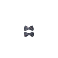 Jamie Kay Organic Cotton Noelle 2pk Bow - Simone Lava