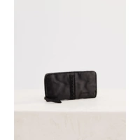 Juju & Co Braid Wallet - Black