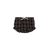 Jamie Kay Organic Cotton Frill Bloomer - Woodland Check