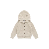 Jamie Kay Bear Cardigan - Vanilla
