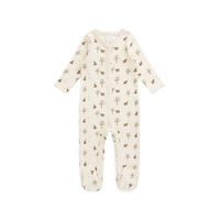 Jamie Kay Organic Cotton Murphy Onepiece - Honey Bear Cloud