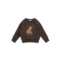 Jamie Kay Organic Cotton Hayes Sweatshirt - Raku Honeybee Bear