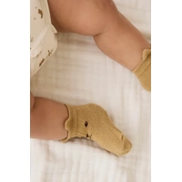 Jamie Kay George Bear Ankle Sock - Buckwheat