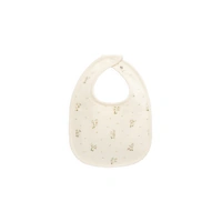 Jamie Kay Organic Cotton Bib - Josepha Egret Small