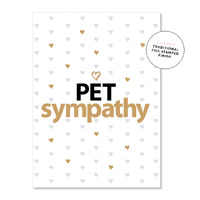 Just Smitten Pet Sympathy Card