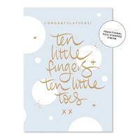 Just Smitten - 10 Fingers and Toes Blue