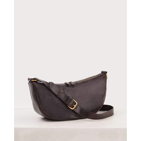 Juju & Co Crescent Sling Bag - Mahogany